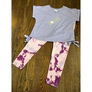 NEW Splendid Kids Girls Toddler 4 Rhapsody Matching 2-piece Set